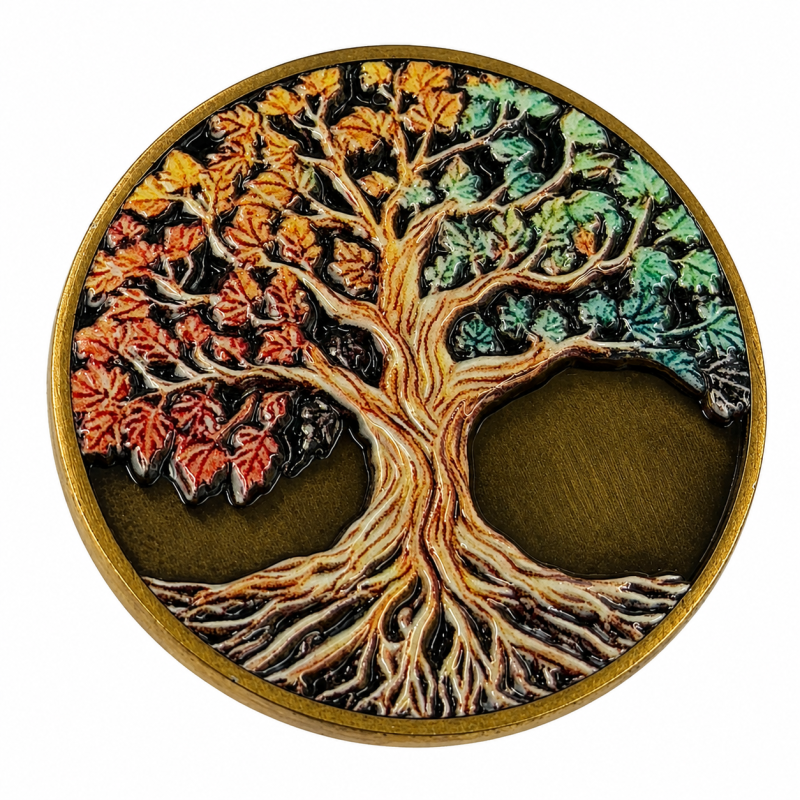 Medal Drzewo Życia – Symbol Siły, Odwagi i Nowych Początków